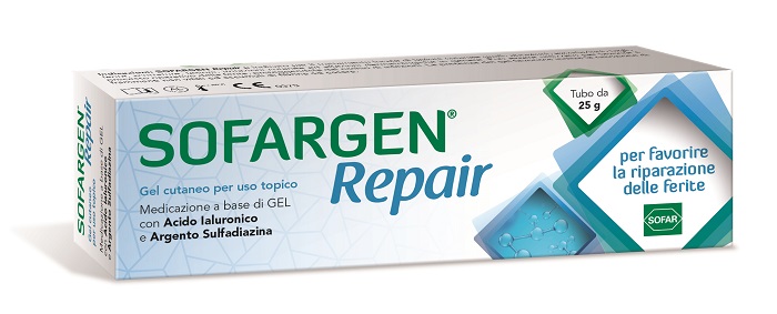 MEDICAZIONE SOFARGEN GEL ACIDO IALURONICO E ARGENTO SULFADIAZINA TUBETTO 25 G - Metafarm