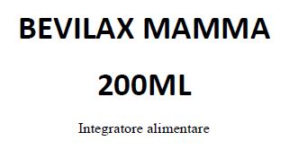 BEVILAX MAMMA 200 ML - Metafarm