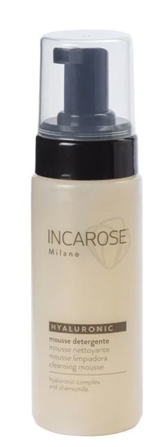 INCAROSE HYALUR MOUSSE DETERG VISO 200 ML - Metafarm