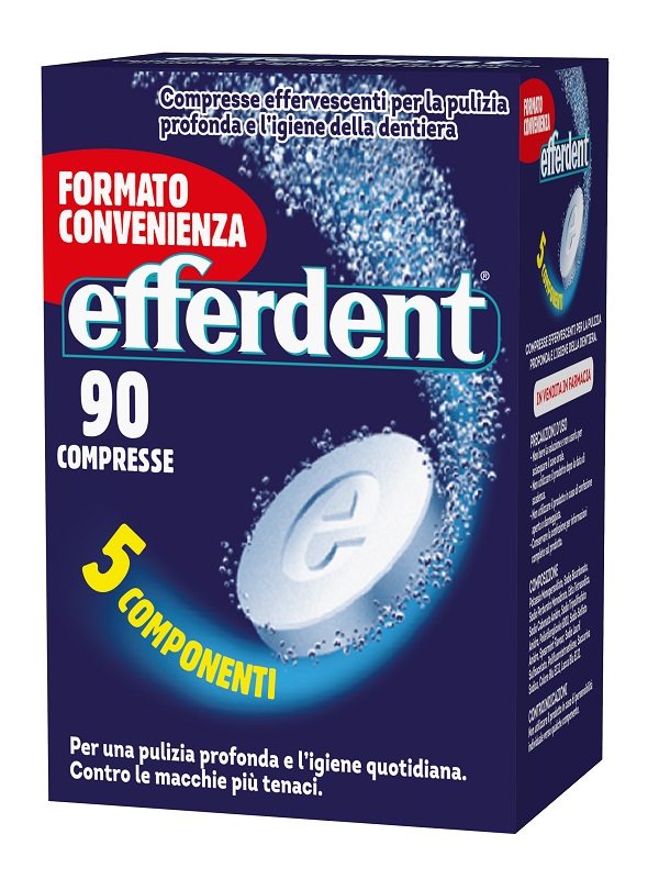 EFFERDENT 90 COMPRESSE EFFERVESCENTI - Metafarm