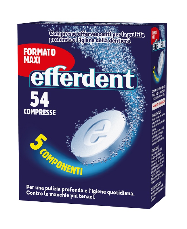 EFFERDENT 54 COMPRESSE EFFERVESCENTI - Metafarm
