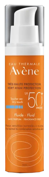 AVENE SOL FLUIDO SPF50+ SENZA PROFUMO NUOVA FORMULA 50 ML - Metafarm