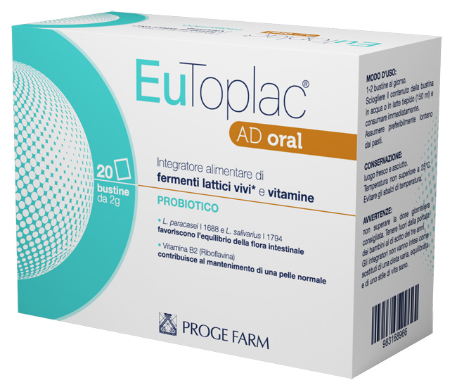 EUTOPLAC AD ORAL 20 BUSTINE - Metafarm