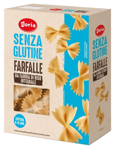 DORIA FARFALLE INTEGRALI 400 G - Metafarm
