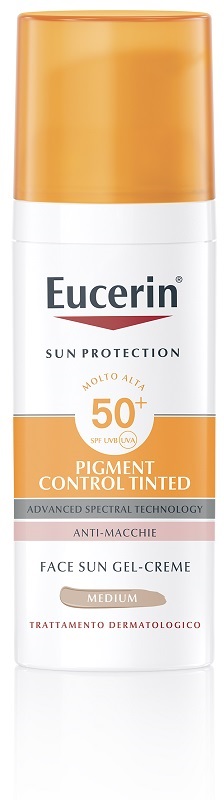 EUCERIN SUN PIGMENT CONTROL TINTED SPF50+ MEDIUM 50 ML - Metafarm