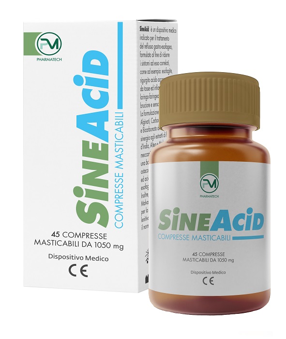 SINEACID 45 COMPRESSE MASTICABILI - Metafarm