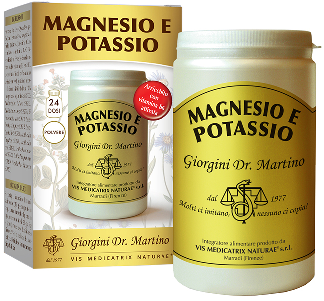 MAGNESIO E POTASSIO POLVERE 360 G - Metafarm
