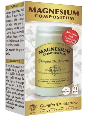 MAGNESIUM COMPOSITUM POLVERE 100 G - Metafarm