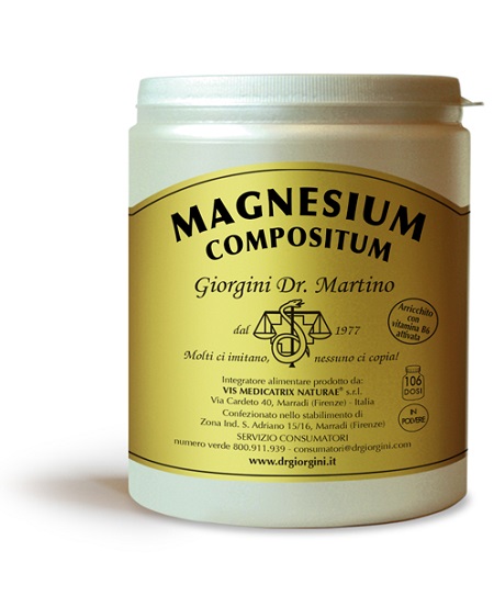 MAGNESIUM COMPOSITUM POLVERE 500 G - Metafarm
