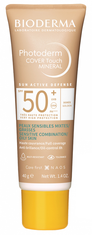 PHOTODERM COVER TOUCH MINERAL DORE' SPF50+ 40 ML - Metafarm