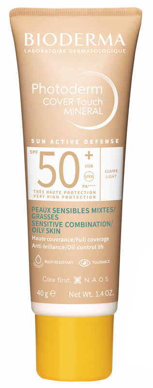 PHOTODERM COVER TOUCH MINERAL CLAIRE SPF50+ 40 ML - Metafarm