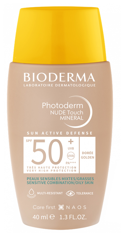 PHOTODERM NUDE TOUCH DORE' SPF50+ 40 ML - Metafarm