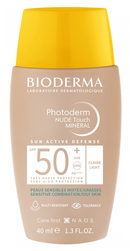 PHOTODERM NUDE TOUCH CLAIRE SPF50+ 40 ML - Metafarm