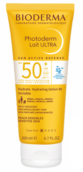 PHOTODERM LAIT ULTRA 50+ 200 ML - Metafarm