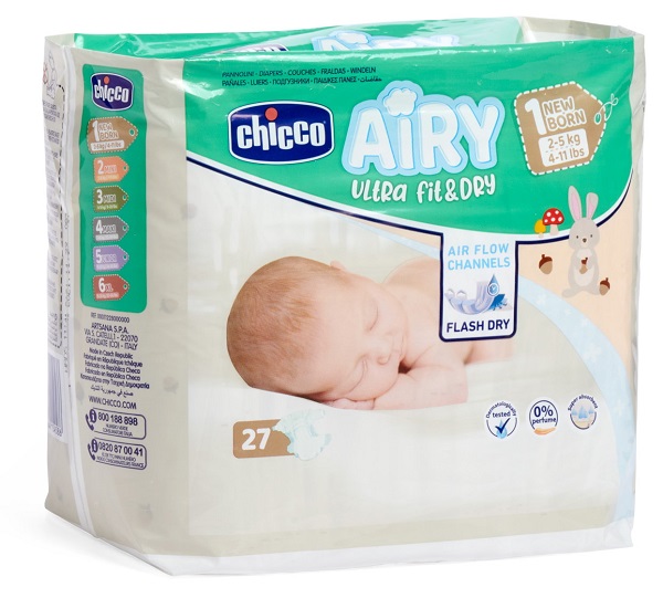 CHICCO PANNOLINI NEWBORN 27X6 - Metafarm