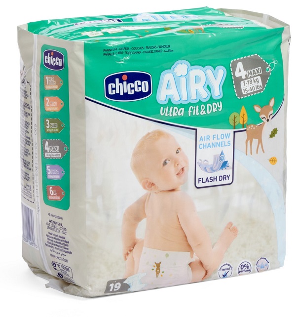 CHICCO PANNOLINI MAXI 19X6 - Metafarm