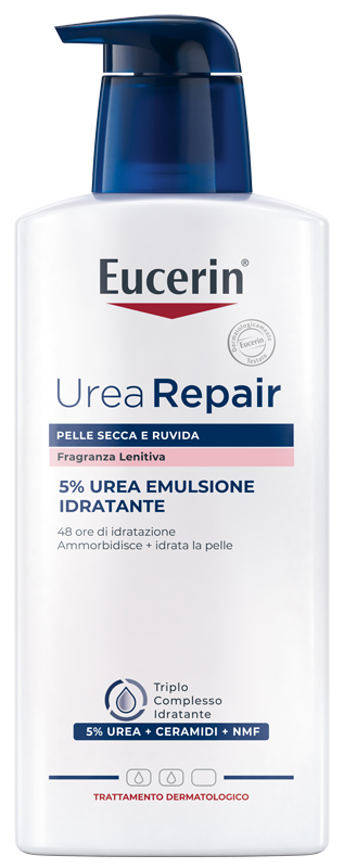 EUCERIN UREAREPAIR 5% EMULSIONE IDRATANTE PROFUMATA 400 ML - Metafarm