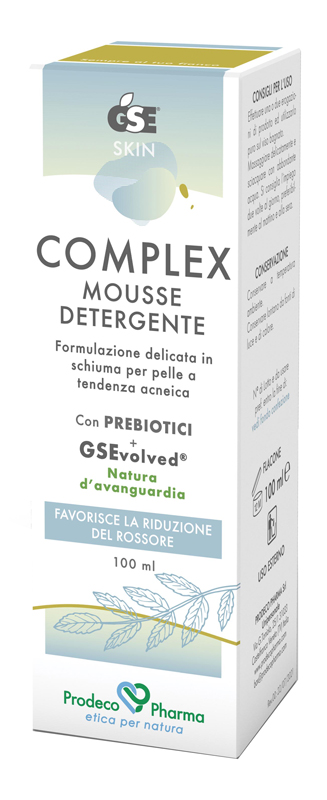 GSE SKIN COMPLEX MOUSSE DETERGENTE PELLE A TENDENZA ACNEICA 100 ML - Metafarm
