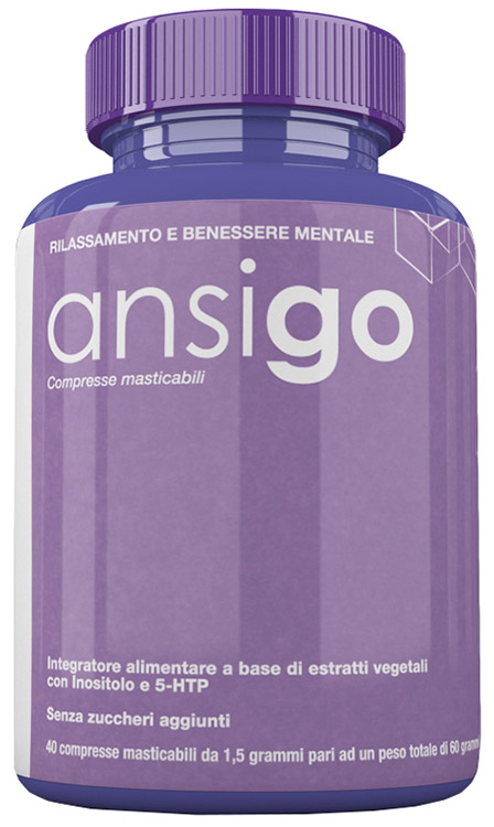 ANSIGO 40 COMPRESSE MASTICABILI - Metafarm