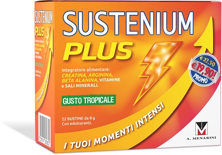 SUSTENIUM PLUS GUSTO TROPICALE PROMO 22 BUSTINE - Metafarm