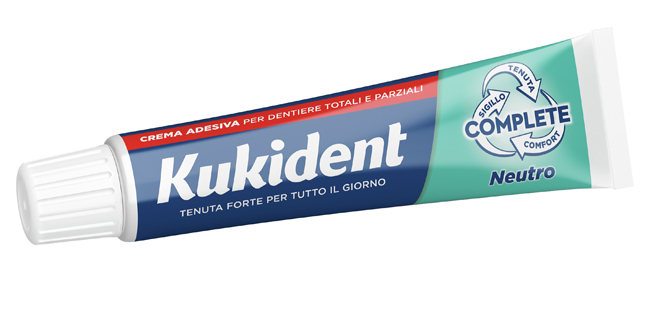 KUKIDENT NEUTRO CREMA ADESIVA DENTIERE 65 G - Metafarm