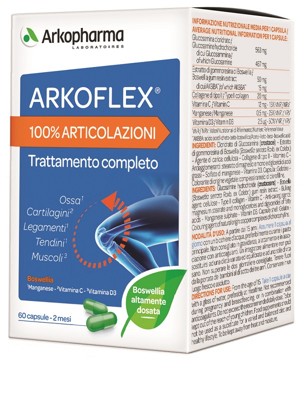 ARKOFLEX 100% ARTICOLAZIONI 60 CAPSULE - Metafarm