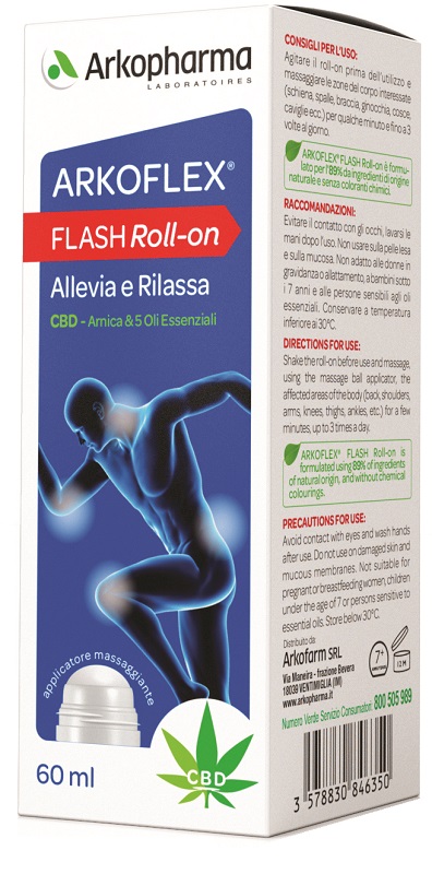 ARKOFLEX FLASH ROLL ON 60 ML - Metafarm