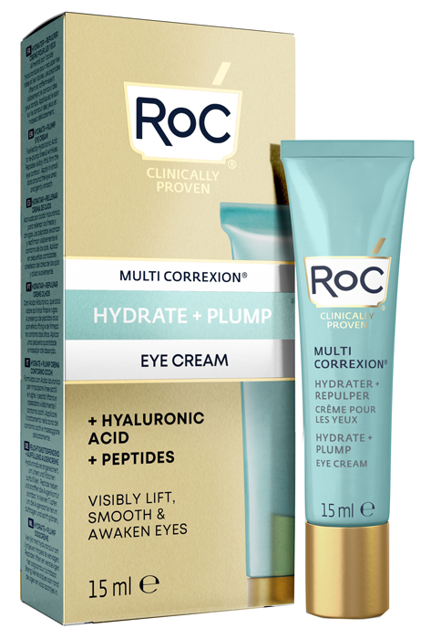 ROC MULTI CORREXION HYDRATE+ PLUMP CREMA OCCHI 15 ML - Metafarm