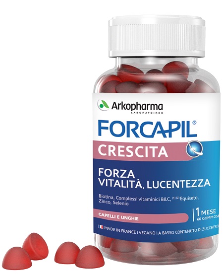 FORCAPIL CRESCITA 60 GOMMOSI - Metafarm