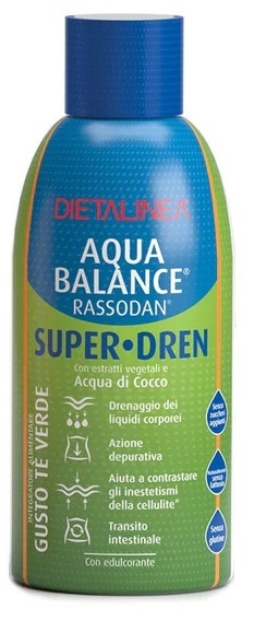 AQUA BALANCE RASSODAN SUPER DREN TE VERDE 500 ML - Metafarm