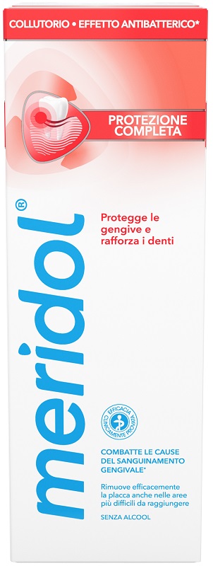 MERIDOL COLLUTORIO PROTEZIONE COMPLETA SENZA ALCOOL 400 ML - Metafarm