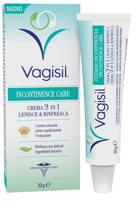 VAGISIL INCONTINENCE CARE CREMA 2IN1 LENISCE & RINFRESCA 30 G - Metafarm