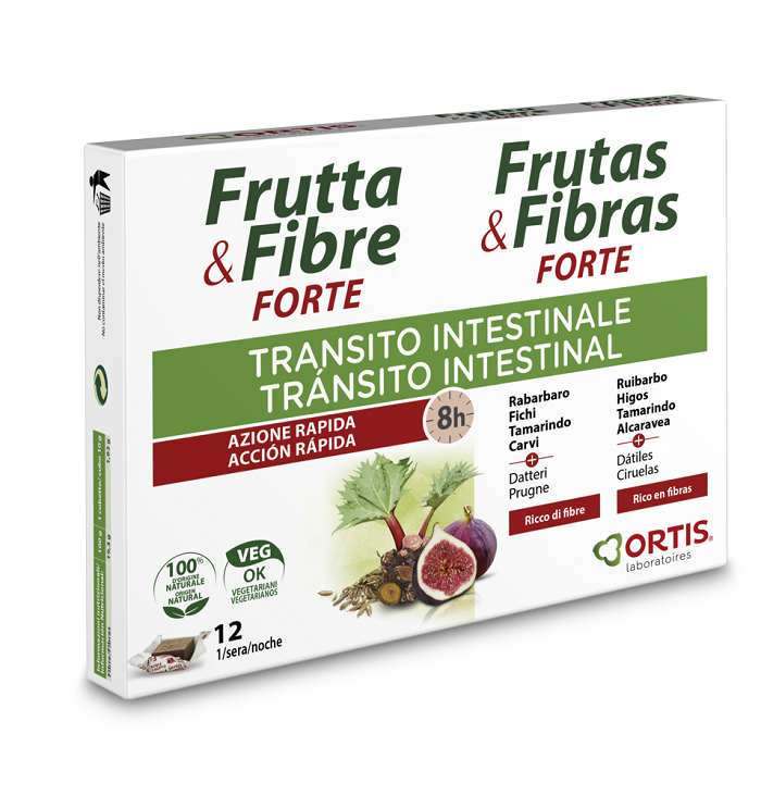 FRUTTA & FIBRE FORTE 12 CUBETTI - Metafarm