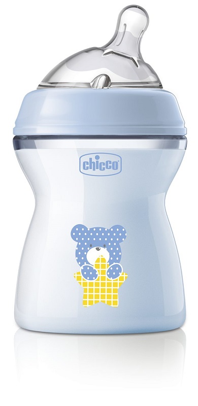 CHICCO BIBERON NAT FEEL PP 2M+ 250 ML BIMBO - Metafarm