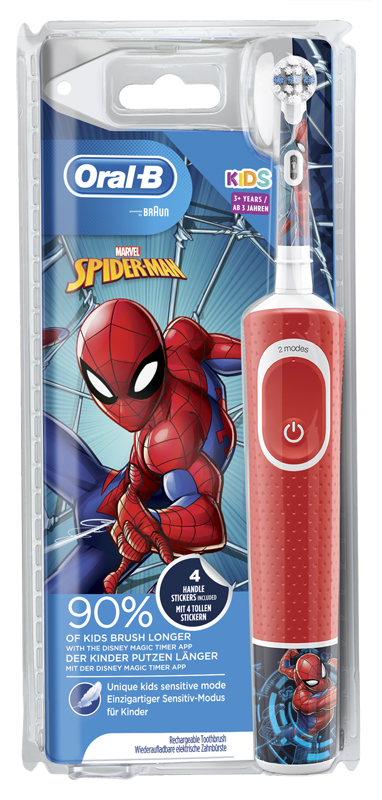 ORALB VITALITY KIDS SPIDERMAN SPAZZOLINO ELETTRICO - Metafarm