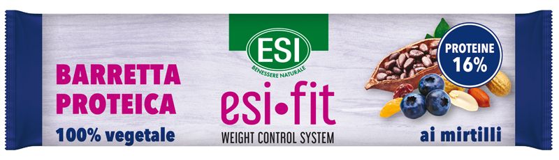 ESI FIT BARRETTA PROTEICA MIRTILLI 40 G - Metafarm