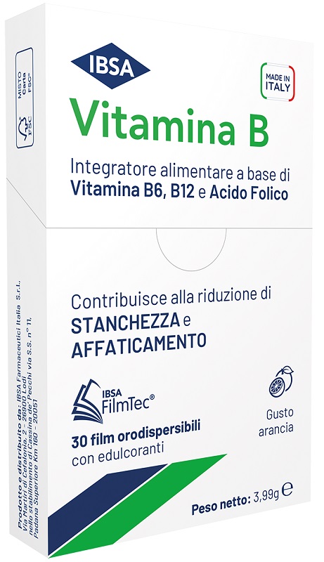 VITAMINA B IBSA 30 FILM ORALI - Metafarm