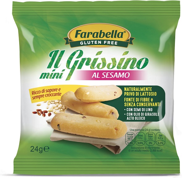 FARABELLA IL MINI GRISSINO AL SESAMO 24 G - Metafarm