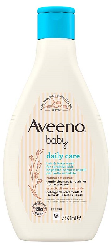 AVEENO BABY BAGNETTO TESTA PIEDI 250 ML - Metafarm