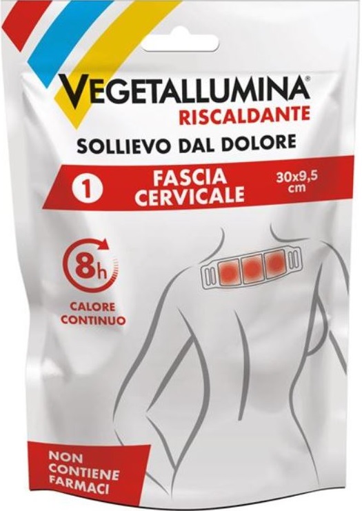 VEGETALLUMINA FASCIA CERVICALE RISCALDANTE 1 PEZZO - Metafarm
