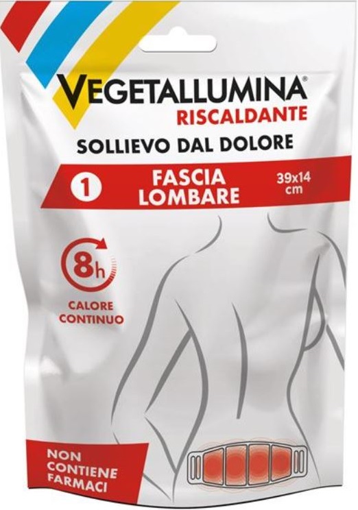 VEGETALLUMINA FASCIA LOMBARE RISCALDANTE 1 PEZZO - Metafarm