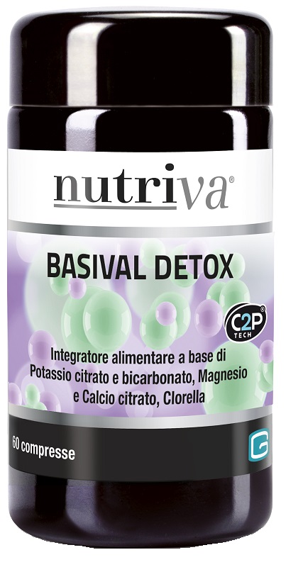 NUTRIVA BASIVAL DETOX 60 COMPRESSE - Metafarm