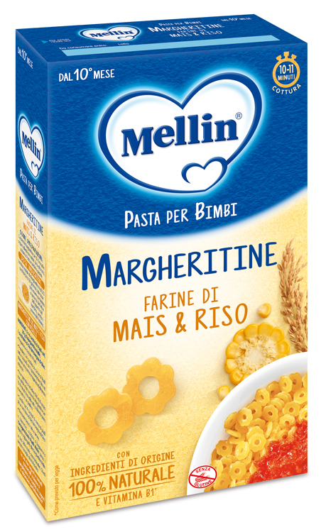 MELLIN MARGHERITINE CON MAIS E RISO 280 G - Metafarm