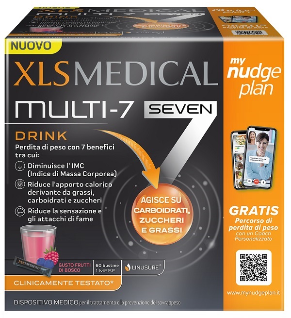 XLS MEDICAL MULTI7 DRINK 60 BUSTINE - Metafarm