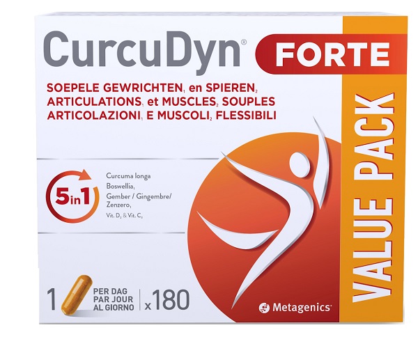 CURCUDYN FORTE 180 CAPSULE - Metafarm