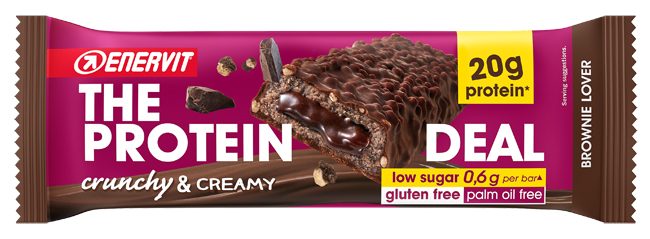 THE PROTEIN DEAL BROWNIE LOVER BARRETTA 55 G - Metafarm