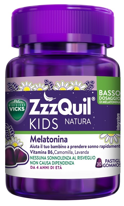 VICKS ZZZQUIL KIDS NATURA 30 PASTIGLIE GOMMOSE - Metafarm