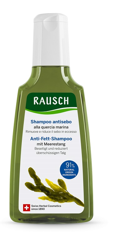 RAUSCH SHAMPOO ANTISEBO ALLA QUERCIA MARINA 200 ML - Metafarm