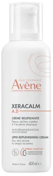 EAU THERMALE AVENE XERACALM AD CREMA LIPORESTITUTIVA 400 ML NUOVA FORMULAZIONE - Metafarm