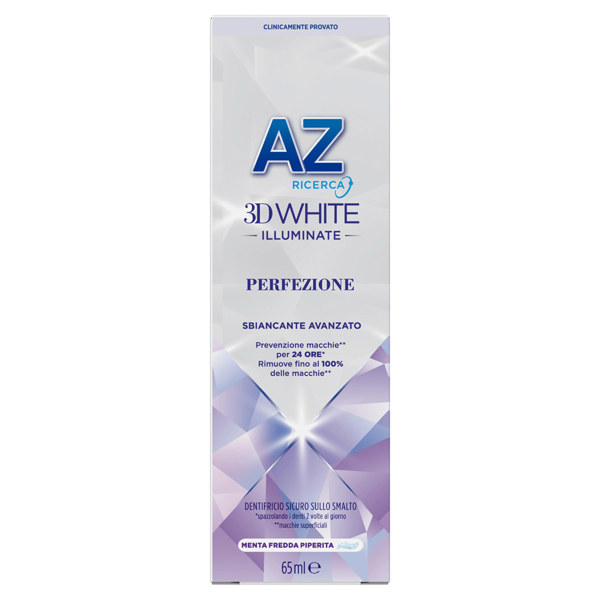 AZ 3D WHITE DENTIFRICIO ILLUMINANTE PERFEZIONE 50 ML - Metafarm